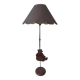 Wrought iron lamp Bear 1990