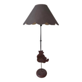Wrought iron lamp Bear 1990