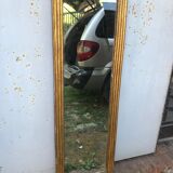 Mirror in between ancient gold leaf 31x97cm