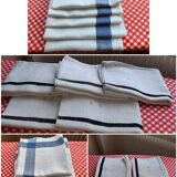 5 tea towels made in basque