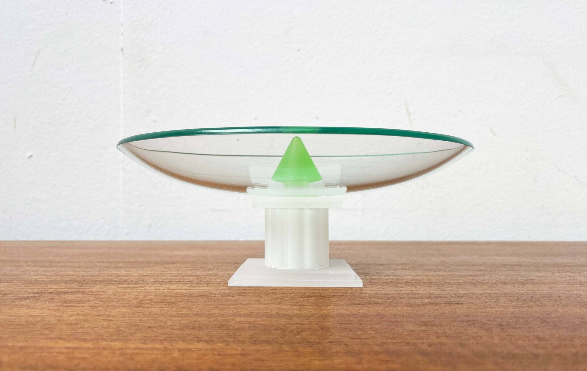Postmodern Glass Bowl from Montana, 1980s
