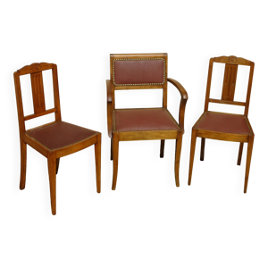 salon art Déco; 1 fauteuil