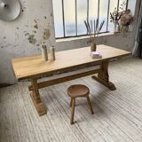 2m beech monastery table