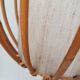 Bamboo and rattan floor lamp 2 fires 60s
