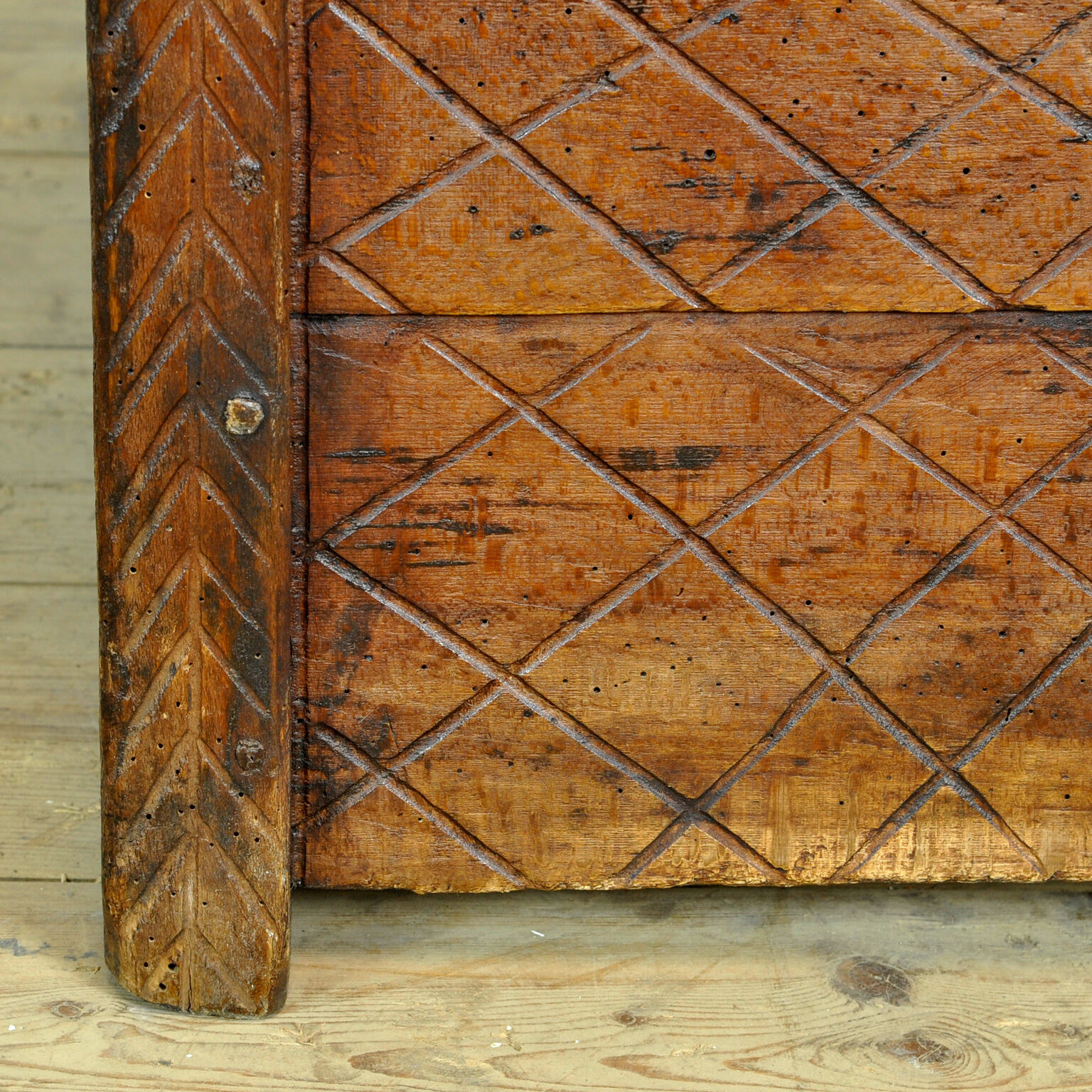 Chest From Moldava, Circa 1800