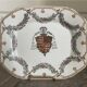 Plateau empty pocket ceramic house toussi short heraldic coat of arms