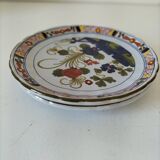 Rare duo d’assiettes italiennes en faïence – CACF Faenza