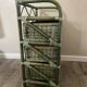 Meuble rotin vintage