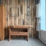 Vintage solid beech workbench (renovated)
