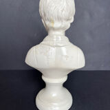 Bust of a young girl in plaster