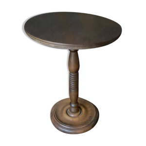 Guéridon, sellette en - bois