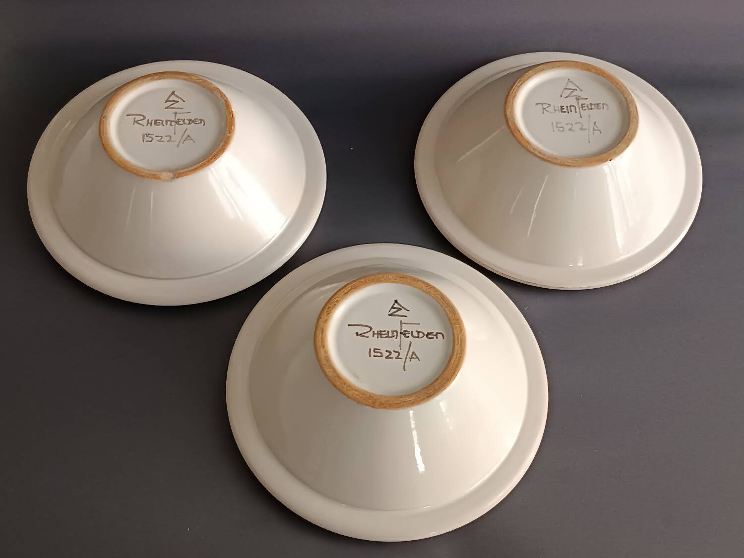 Arnold Zahner ceramic bowls 1950