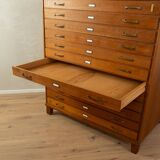 1950s Drawer Plan Cabinet, Vintage