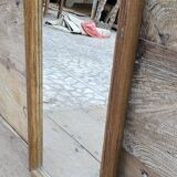 Miroir en teck birman