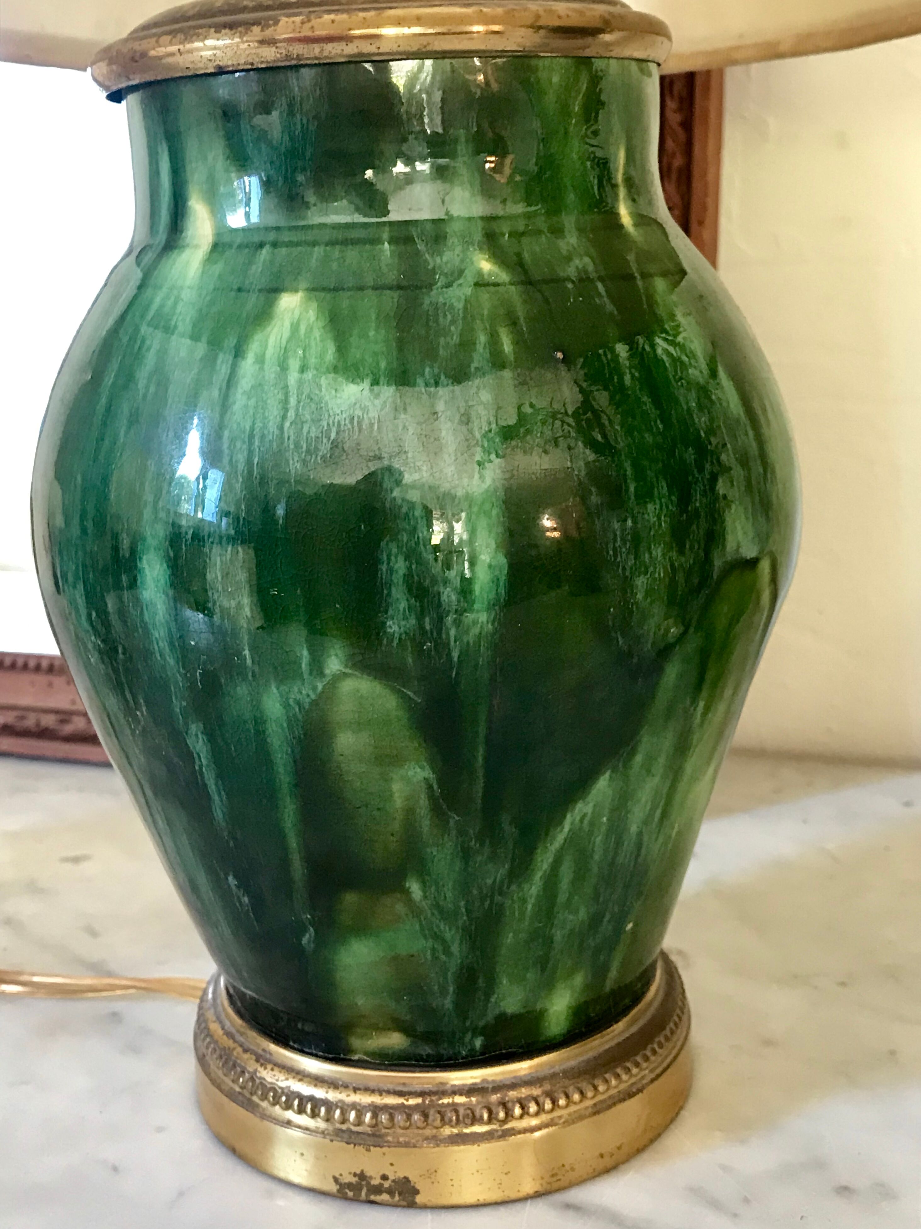 Vintage ceramic lamp