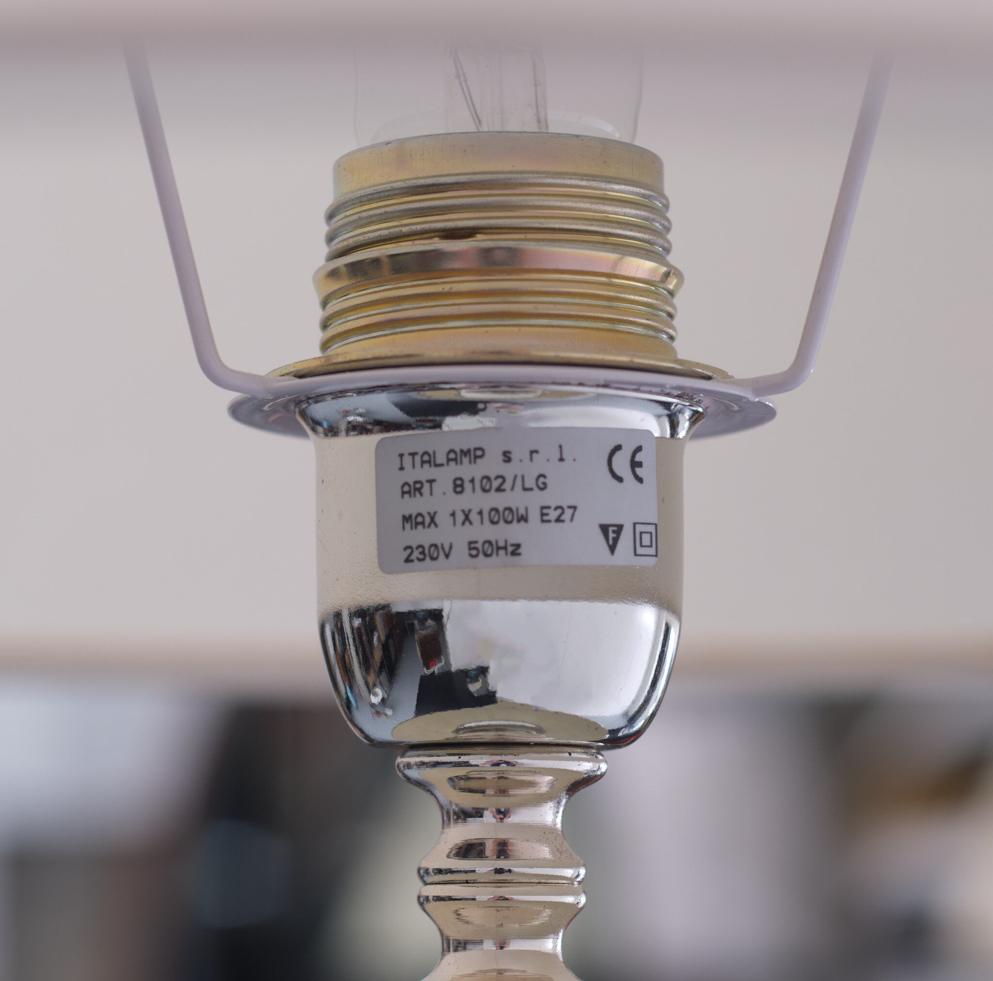 Italamps Hollywood Regency 2 Table Lamps, Designer Roberta Vitadello