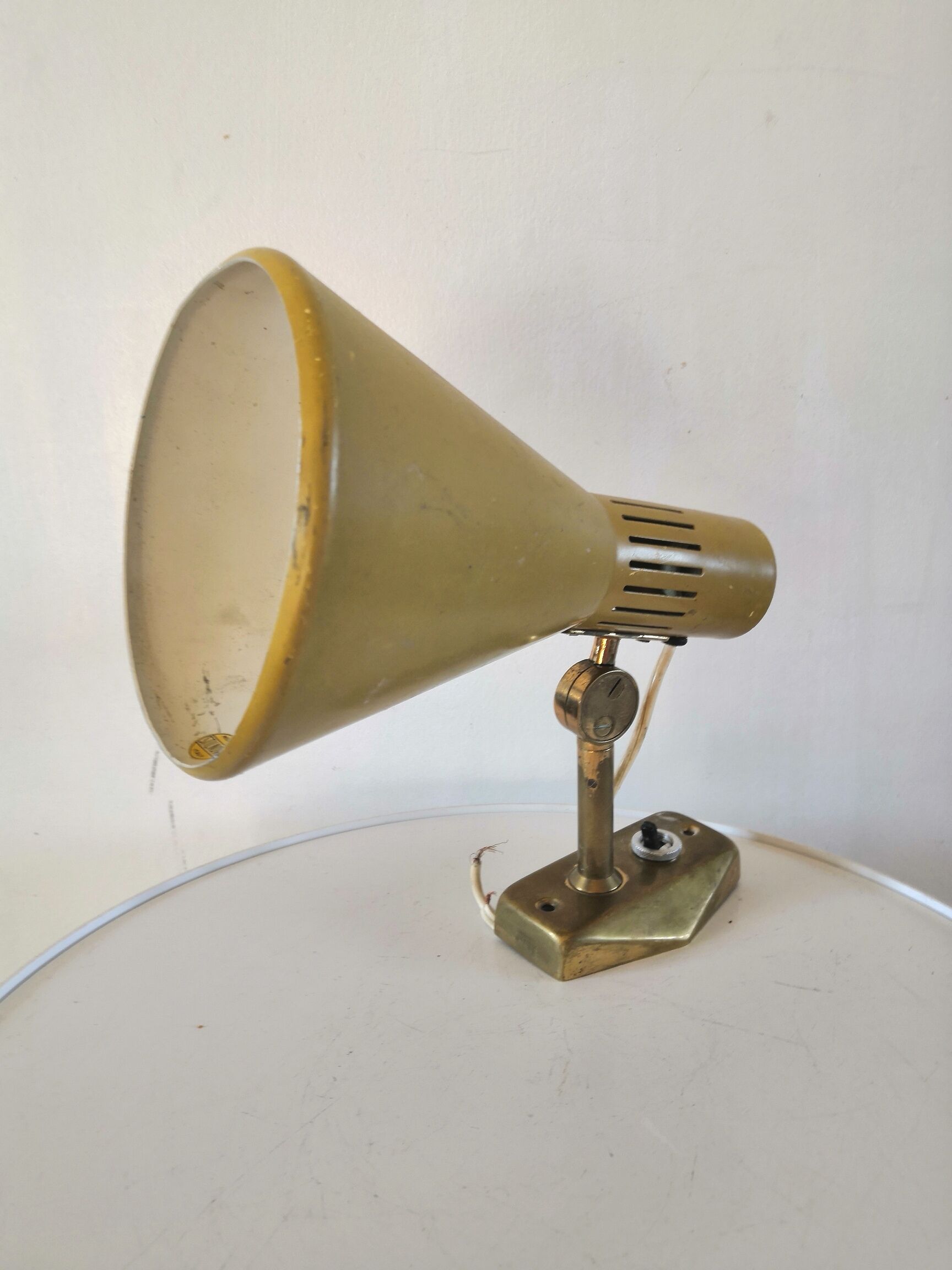 Stilnovo design wall lamp 60s