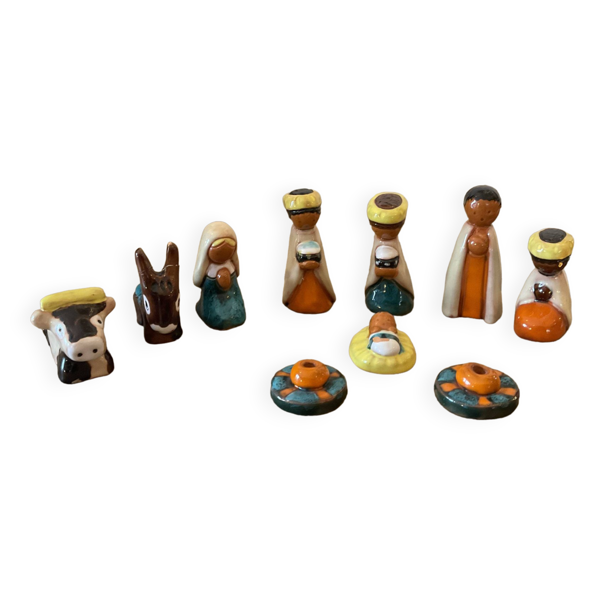 Nursery characters. Benedictine religious creations of Jouarre