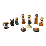 Nursery characters. Benedictine religious creations of Jouarre