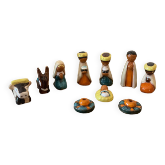 Nursery characters. Benedictine religious creations of Jouarre