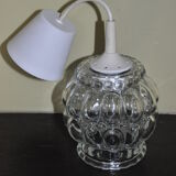 Vintage glass pendant lamp