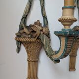 Pair of decorative wall sconces