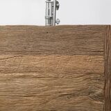 Solid oak dining table