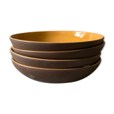 Assiettes pasta tourron caramel