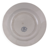 6 Assiettes creuses B.F.K. Régent