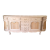Low buffet in renovated solid cherry wood – Reinterpreted Louis XV style – 250 cm
