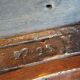 Art nouveau thonet stool bentwood and velvet