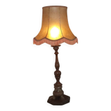 Antique 18th Century Church Altar Candlestick Converted to Table Lamp