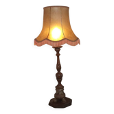 Antique 18th Century Church Altar Candlestick Converted to Table Lamp