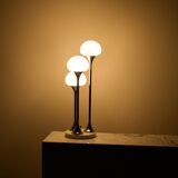 Italian lamp with 3 globes, 1970s