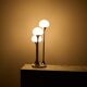 Lampe italienne 3 globes années 70'
