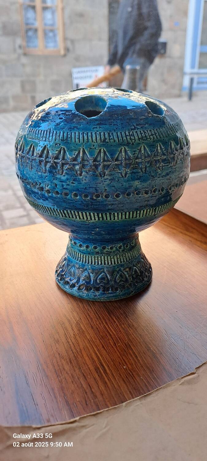 Aldo Londi ceramic vase, Italy