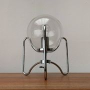 Mid-century space age tripod globe table lamp, 1960s