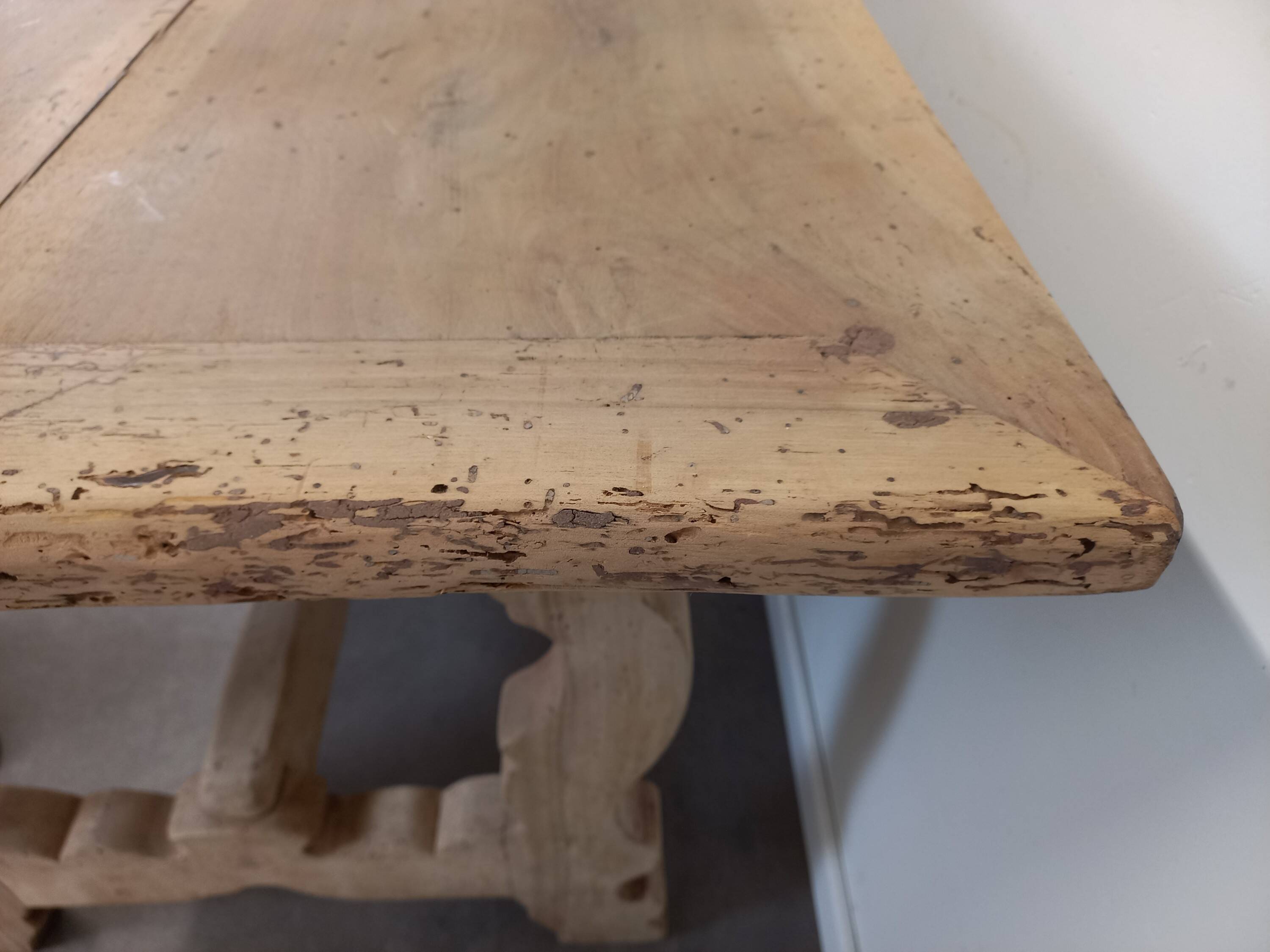 Antique farmhouse table