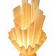 Corolle lamp by Georgia Jacob, luminous sculpture, French design from the 1970s.
