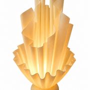 Corolle lamp by Georgia Jacob, luminous sculpture, French design from the 1970s.
