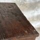Antique Indonesian teak workbench with one drawer H82.5 L76x49.