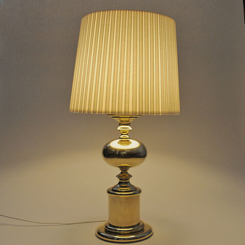 Lampe de table en laiton du milieu du siècle par Enco, Suède années 1960