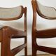 Set of 4 rosewood chairs Johannes Andersen