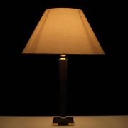 Lampe de table en bronze Bielefelder Werkstatte années 1980 Italie
