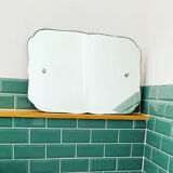 Art Deco beveled mirror