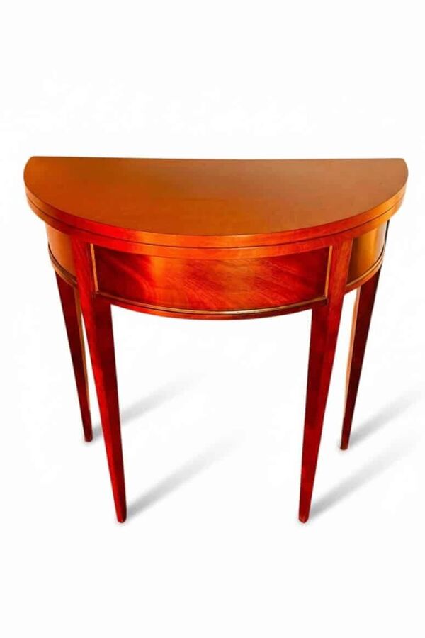 Table console demi-lune