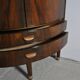 Danish Mid-Century Corner Cupboard in Mahogany, Denmark 1960s