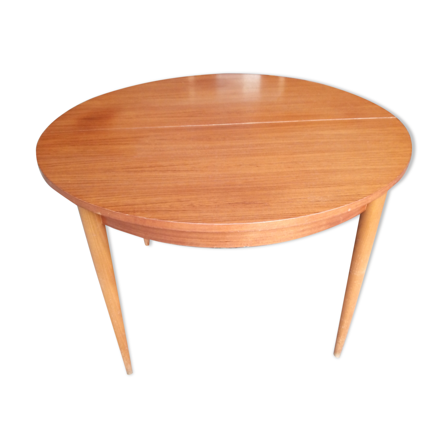 Round table expandable vintage