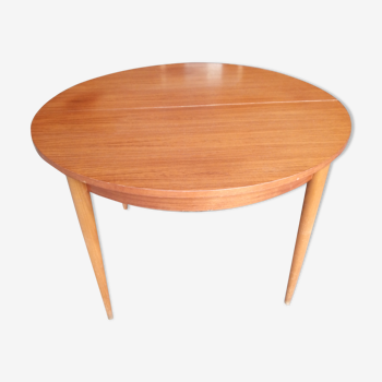 Table ronde extensible vintage