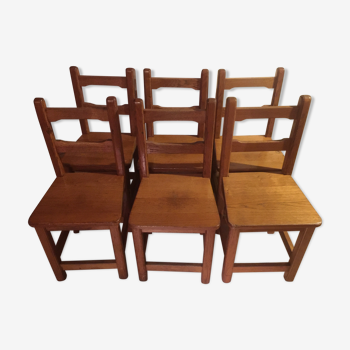 Lot de 6 chaises